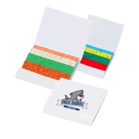 Seed Paper Matchbook Calling Card (Lots of 24) - JK-153