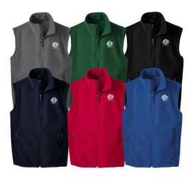 Men's Full-Zip Fleece Vest. F219