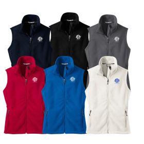 Ladies' Full-Zip Fleece Vest. L219