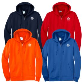 Full-Zip Hooded Sweatshirt. PC90ZH