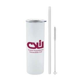 15 Oz. Altezza Insulated Tumbler - White. SM15