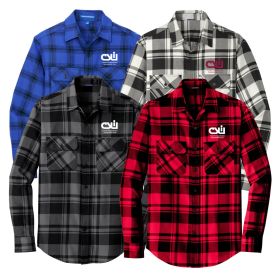 Plaid Flannel Shirt. W668