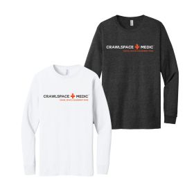 Crawlspace Medic - Jerzees Premium Blend Ring Spun Long Sleeve T-Shirt. 560LS DF/FF