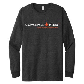 Crawlspace Medic - Jerzees Premium Blend Ring Spun Long Sleeve T-Shirt. 560LS DF/FF