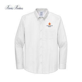 Crawlspace Medic - Brooks Brothers&reg; Wrinkle-Free Stretch Nailhead Shirt. BB18002