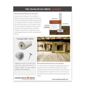 Crawlspace Medic - Barrier Product Sheet (Lots of 100)