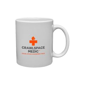 Crawlspace Medic - 11 Oz. Economy Ceramic Mug (Lots of 36) - DWUS7102