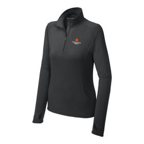 Crawlspace Medic - Ladies' Sport-Wick&reg; Stretch 1/2-Zip Pullover. LST850