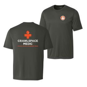 Crawlspace Medic - Clique Eco Performance Short Sleeve Mens Tee. MQK00076 - DF/LC/FB