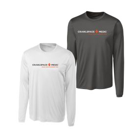 Crawlspace Medic - Clique Eco Performance Long Sleeve Mens Tee. MQK00078 - DF/FF