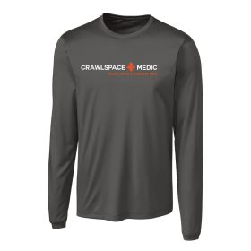 Crawlspace Medic - Clique Eco Performance Long Sleeve Mens Tee. MQK00078 - DF/FF