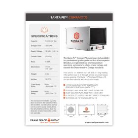 Crawlspace Medic - Sante Fe 70 Dehu Flyer (Lots of 100)