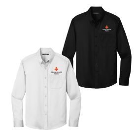 Crawlspace Medic - Men's Long Sleeve SuperPro React&trade; Twill Shirt. W808