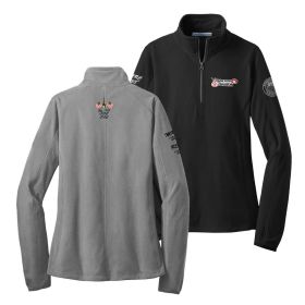 Ladies' Microfleece 1/2-Zip Pullover. L224 - EMB/4 LOC.