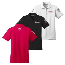 Ladies' Stain-Resistant Polo. L510 - EMB/4 LOC.