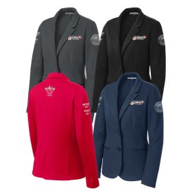 Ladies' Knit Blazer. LM2000 - EMB/4 LOC.