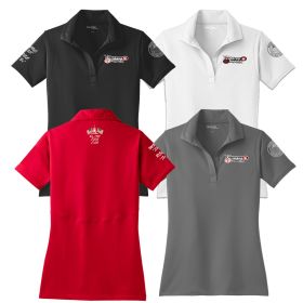 Ladies' Micropique Sport-Wick Polo. LST650 - EMB/4 LOC.