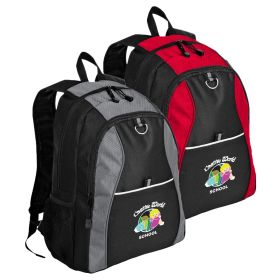 Contrast Honeycomb Backpack. BG1020