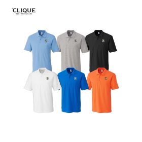 Clique® Addison All Cotton Pique Short Sleeve Men's Polo. MQK00084