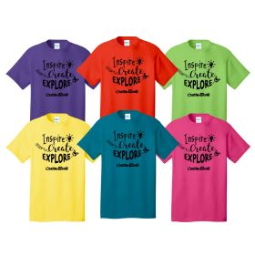 INSPIRE- Adult Core Cotton Tee. PC54- DF/FF