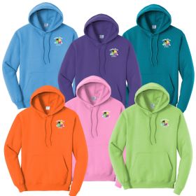 Adult Fleece Pullover Hooded Sweatshirt. PC78H