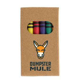 Dumpster Mule - 6-Piece Crayon Set (Lots of 24). 460