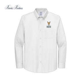 Dumpster Mule - Brooks Brothers&reg; Wrinkle-Free Stretch Nailhead Shirt. BB18002