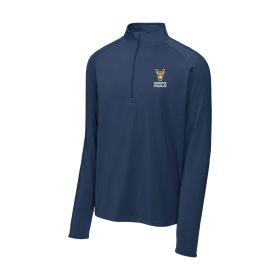 Dumpster Mule - Sport-Tek&reg; Sport-Wick&reg; Stretch 1/2-Zip Pullover. ST850