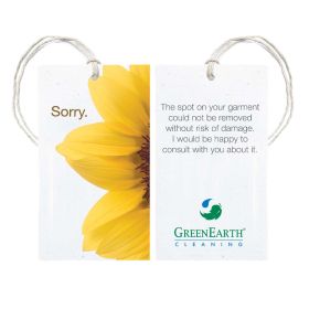 Garment Tags - Sorry Tags (Lots of 250). PST-2x3.5Sorry
