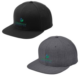 Sport-Tek® YP Classics® Flat Bill Snapback Cap. STC19