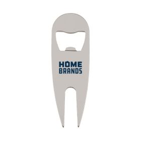 Home Brands - Aluminum Divot Tool with Bottle Opener (Lots of 24). 7270.