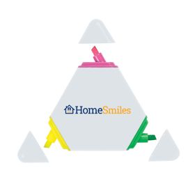 The Triple-Header Highlighter (LOTS OF 24). 333-TRIPLEHEADER-WHITE