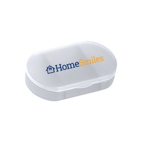 Oval Shape Pill Holder (LOTS OF 24). 7531