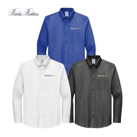 Brooks Brothers&reg; Wrinkle-Free Stretch Nailhead Shirt. BB18002