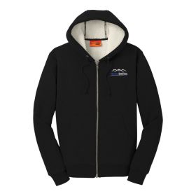 CornerStone&reg; Heavyweight Sherpa-Lined Hooded Fleece Jacket. CS625