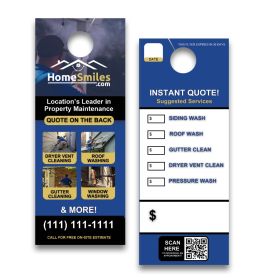 Free Quote Door Hanger (Sets of 1000)