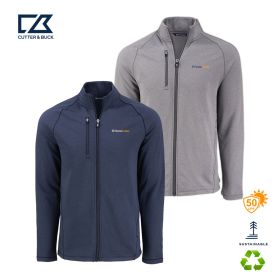Cutter & Buck Peshastin Fleece Recycled Mens Full Zip Jacket. MCK01326