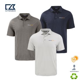 Cutter & Buck Coastline Epic Comfort Eco Recycled Mens Polo. MCK01327 - DF/LC