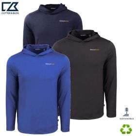 Cutter & Buck Coastline Epic Comfort Recycled Mens Hooded Shirt. MCK01330 -DF/LC
