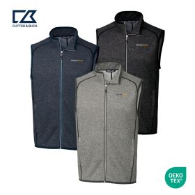 C&B Mainsail Sweater-Knit Mens Full Zip Vest. MCO00047