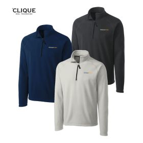 Clique® Summit Performance Fleece Half Zip Men's Pullover Jacket. MQO00027