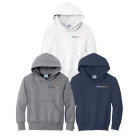 Youth Pullover Hooded Sweatshirt. PC90YH - DF/LC