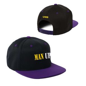 "Man UP" - Flexfit Adult Snapback Two-Tone Cap - FB