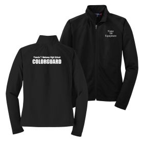 MALONEY COLORGUARD -Ladies' Tricot Track Jacket