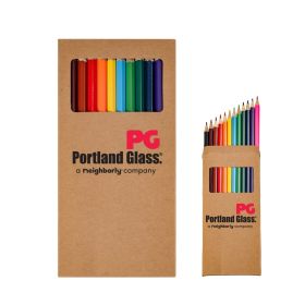 2-Piece Colored Pencil Set (LOTS OF 12). 11998
