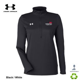 Under Armour Ladies' Team Tech 1/2-Zip. 1376862 - DF/LC