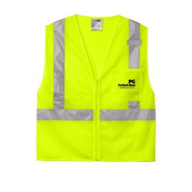 CornerStone &reg; ANSI 107 Class 2 Mesh Zippered Vest. CSV102