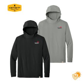 Carhartt Sun Defender Long Sleeve Hooded T-Shirt. CT106923 - DF/LC