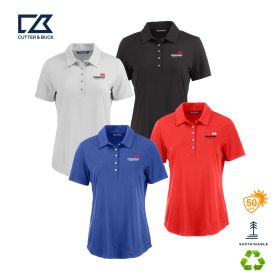 Cutter & Buck Eco Recycled Ladies' Polo. LCK00192 -DF/LC