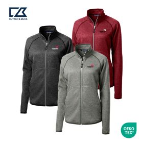 Cutter & Buck Mainsail Sweater-Knit Women's Full Zip Jacket. LCO00059